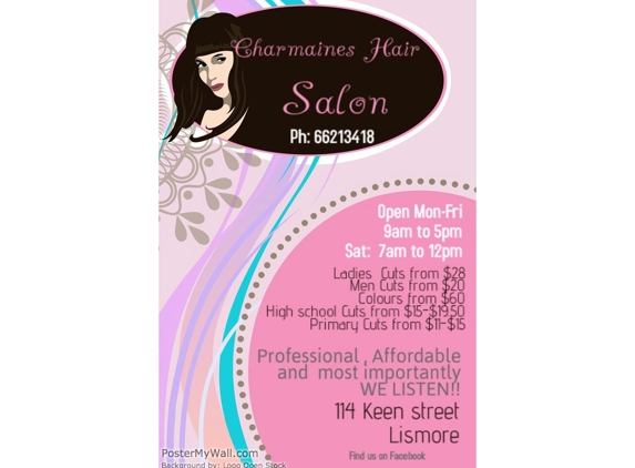 Charmaine's Hair Salon - Lismore, NSW. Hairdressers Lismore