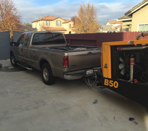 A&B CONCRETE PUMPING - sacramento, CA. newer machine