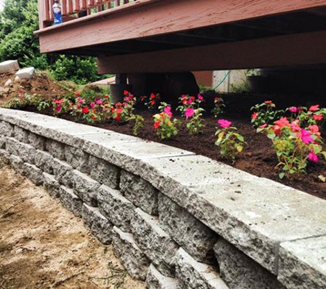 Carrier Lawn Care - Groton, CT. Retaining Wall Install Ledyard CT