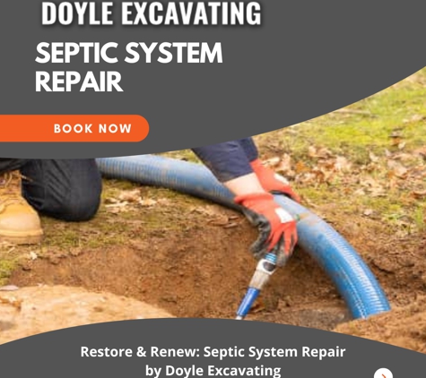 Doyle Excavating - Septic System Installation and Repair - Williamson, NY