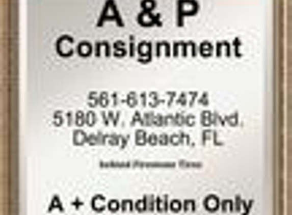 A&P Consignment & Liquidators - Delray Beach, FL