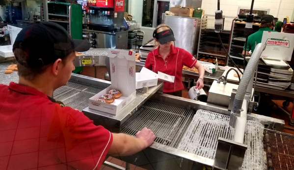 Krispy Kreme - Hendersonville, NC. Bill Lewis of Vero Beach, Florida, visiting Krispy Kreme Donuts in Hendersonville, North Carolina.