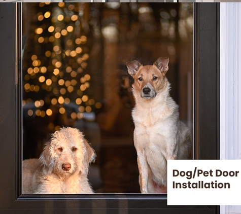 Bellarine Glass & Screens - Drysdale, VIC. Dog/Pet Door Installation