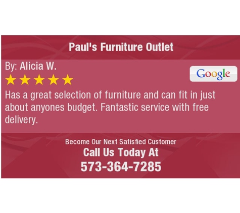 Paul's Furniture Outlet - Rolla, MO