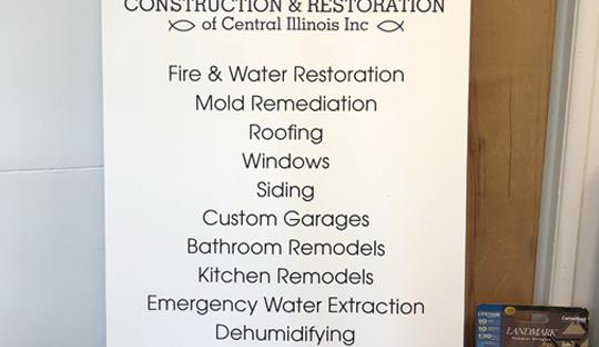 A & B Construction & Restoration Of Central IL, Inc.