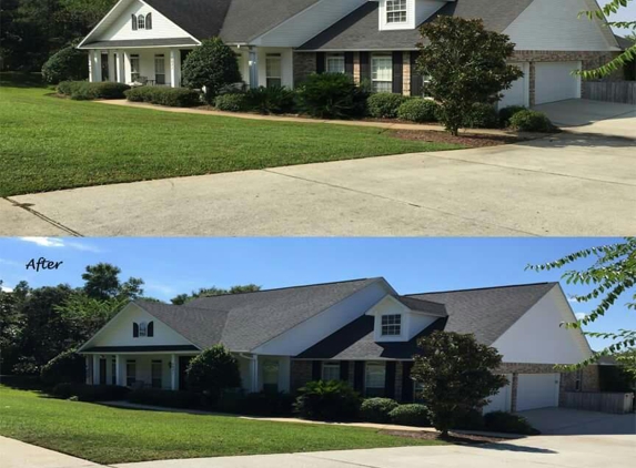 Sprouse Services - Melbourne, FL. Brevard County Power Washing services. Complete House Wash and Low pressure Roof Cleaning