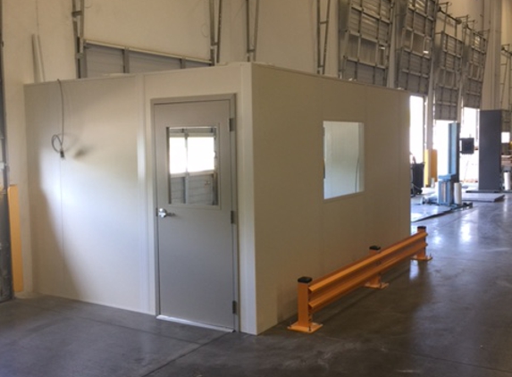 Warehouse Cubed Consulting Group - Prosper, TX. 10ft” x 14ft” Modular In-Plant Building Project