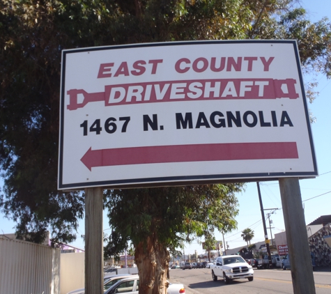 East County Drive Shaft Specialist - El Cajon, CA