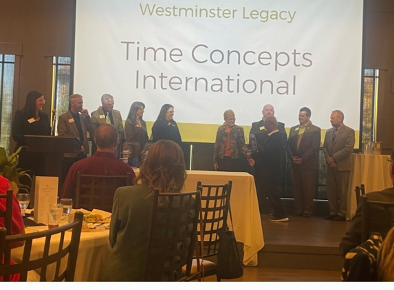 Time Concepts International - Westminster, CO. Bussiness legacy award ����