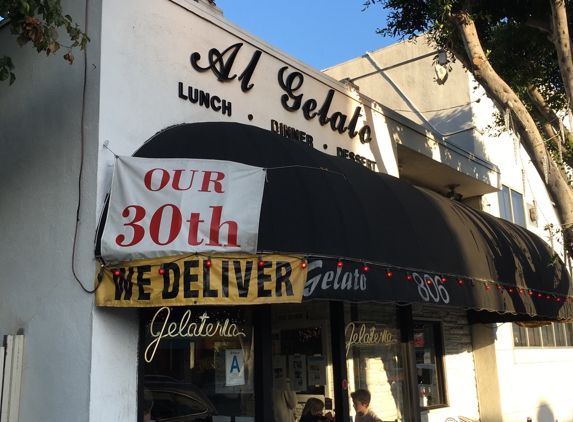 Al Gelato - Los Angeles, CA. Front of Al Gelato