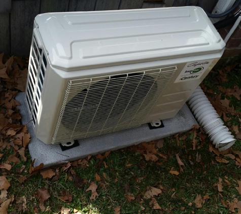 Shane's Services - Chesapeake, VA. Mini split heat pump for sunroom