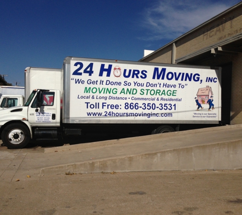 24 Hours Moving Inc. - Dallas, TX