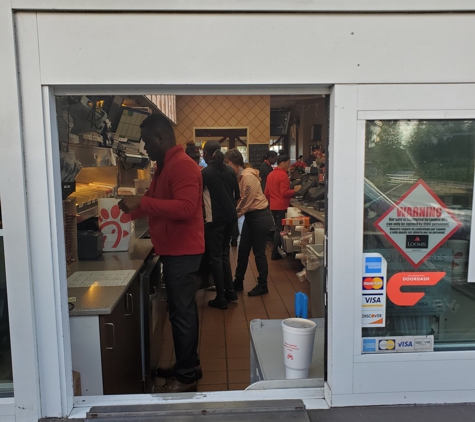 Chick-fil-A - Kissimmee, FL. Bill Lewis of Vero Beach making a quick pitstop for breakfast at the Chick-fil-A in Kissimmee, Florida.