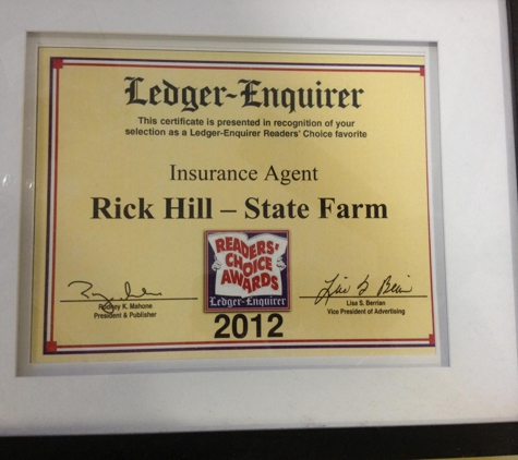 Rick Hill - State Farm Insurance Agent - Columbus, GA