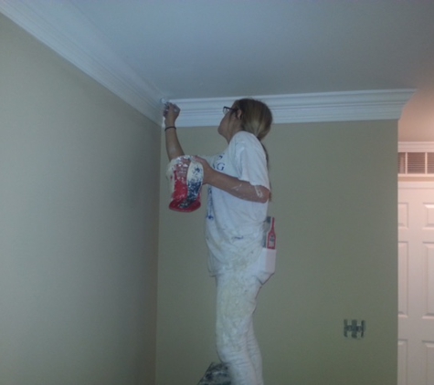 Deans Painting - Newburgh, IN. Painting Crown Molding