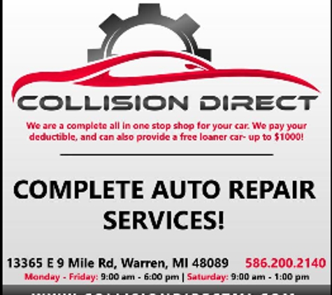 Collision Direct of Warren - Warren, MI