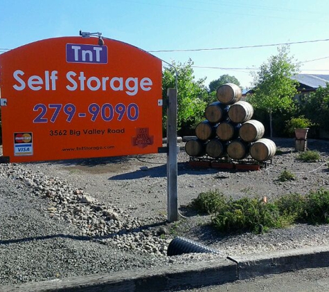 TNT Storage - Kelseyville, CA