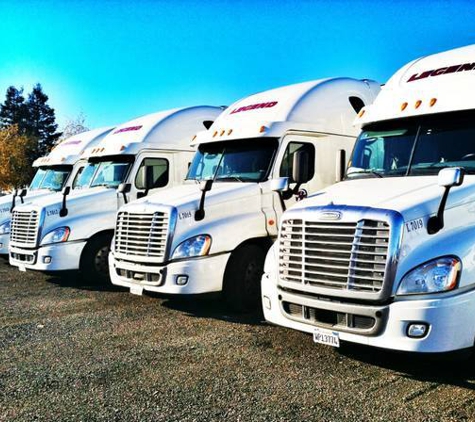 Legend Transportation - Yuba City, CA. New Trucks ready to go at Legend Transportation