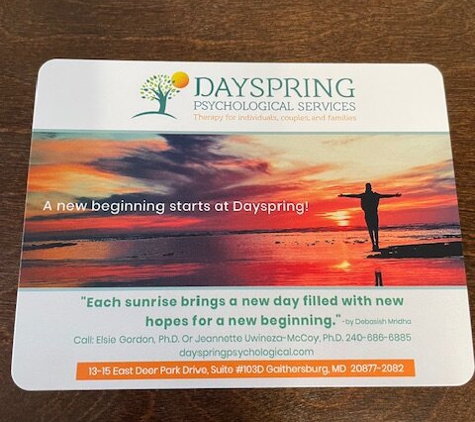 Dayspring Psychological Services - Gaithersburg, MD