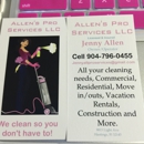 Allen's Pro Services Llc - House Cleaning