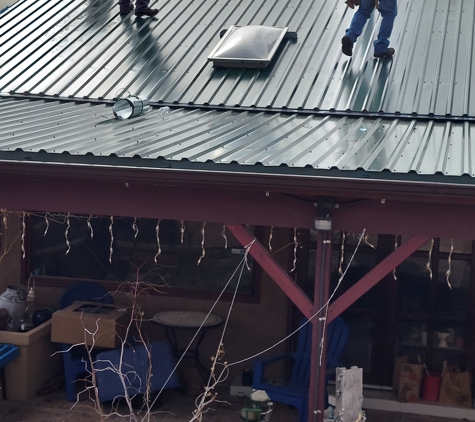 Mission Roofing - Los Lunas, NM. New metal roof 26 gauge
