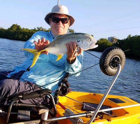 Rusty's Raw Bar and Grill - Naples - Naples, FL. just me enjoying fishing in Naples