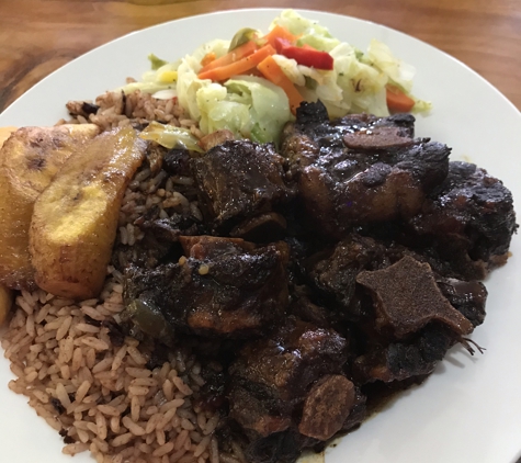 Little Kingston Jamaican Restaurant - Los Angeles, CA. Oxtails