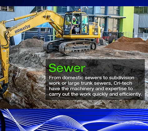 Cri-Tech - Warrnambool, VIC. Sewer