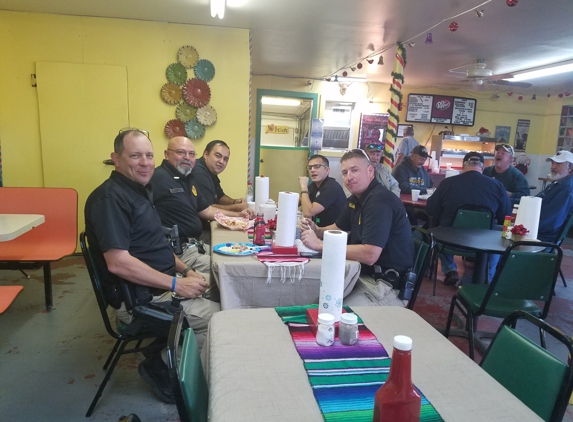 Abuelita's Cafe - Yorktown, TX. Yorktown police dept.eating and bonding