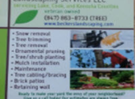 Becker's Tree and Landscaping Services LLC