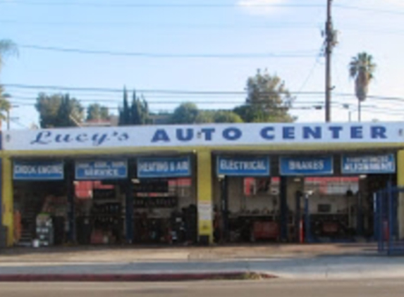 Lucy's Auto Center - Los Angeles, CA. This is the shop! Please don't give her business