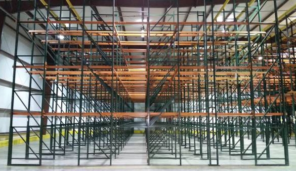 Warehouse Cubed Consulting Group - Prosper, TX. Drive-In Structural Pallet rack install
