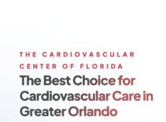 The Cardiovascular Center of Florida - Orlando, FL
