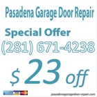 Pasadena Garage Door Repair