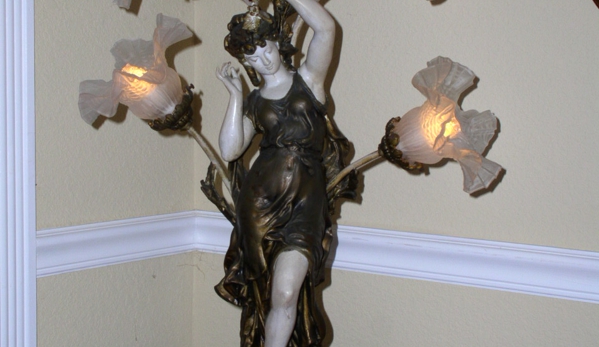 New England Antiques - Punta Gorda, FL. Art Nouveau period Lamp ~ Previously sold.