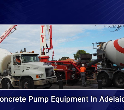 City Concrete Pumping Pty Ltd - Newton, SA. Concrete Pump Equipment In Adelaide