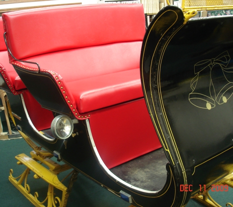 Renew-It Custom Upholstery - Hebron, OH. Sleigh from Welch Hills
Farm