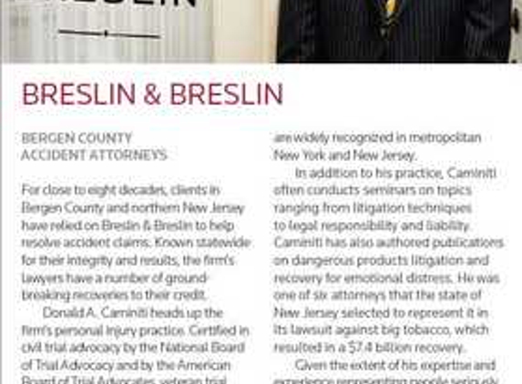 Breslin & Breslin, P.A. - Hackensack, NJ