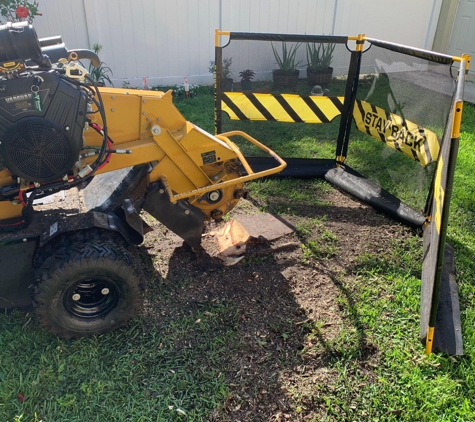 Top Cut Stump Grinding