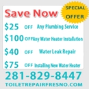 Toilet Repair Fresno TX - Plumbers