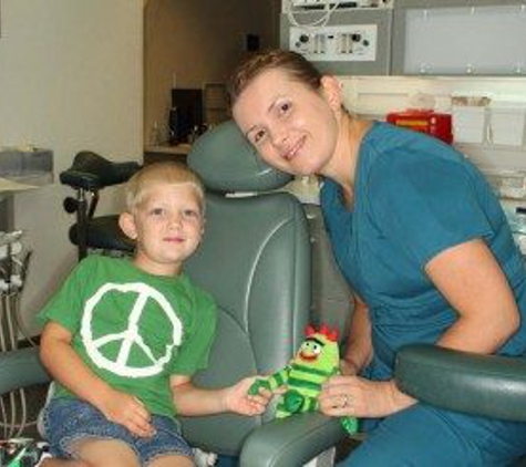 David Wilhite, DDS - Plano, TX. Child in Dentist-Chair