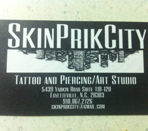 Skin Prik City Tattoo - Fayetteville, NC