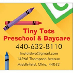 TINY TOTS PRESCHOOL & DAYCARE - Middlefield, OH