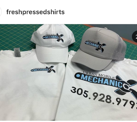 freshpressedshirts.com - miami, FL