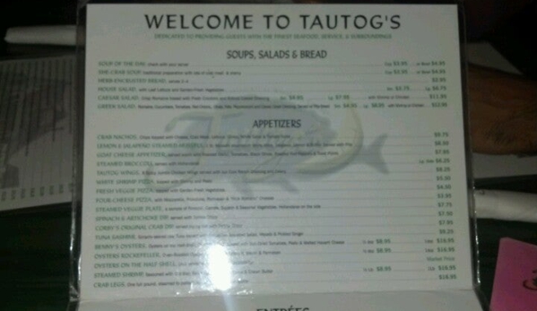 Tautog's Restaurant - Virginia Beach, VA