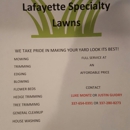 LAFAYETTE SPECIALTY LAWNS - House Cleaning
