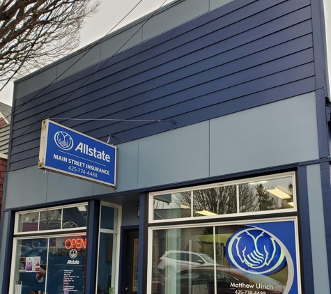 Allstate Insurance: Matthew Ulrich - Edmonds, WA