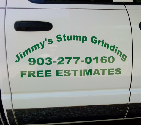 Jimmy's stump grinding service - Texarkana, TX