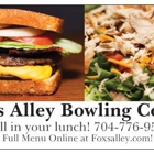 FOX'S ALLEY BOWLING CENTER, INC.