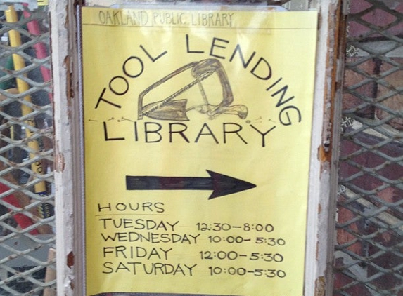 Tool Lending Library - Oakland, CA